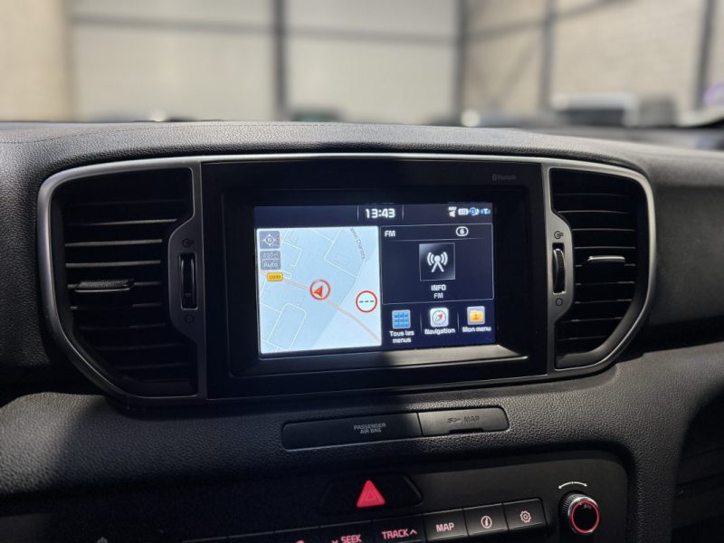KIA SPORTAGE 1.6 GDI 132CH ISG ACTIVE 4X2 - SUIVI COMPLET KIA / CARPLAY - CAMERA