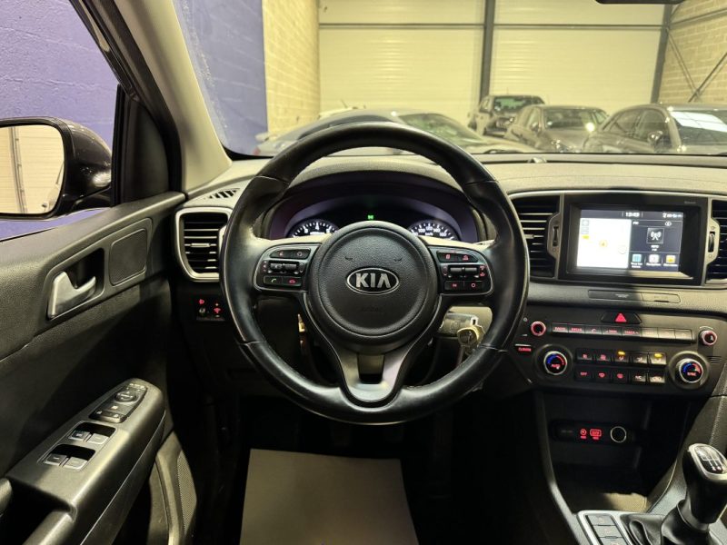 KIA SPORTAGE 1.6 GDI 132CH ISG ACTIVE 4X2 - SUIVI COMPLET KIA / CARPLAY - CAMERA