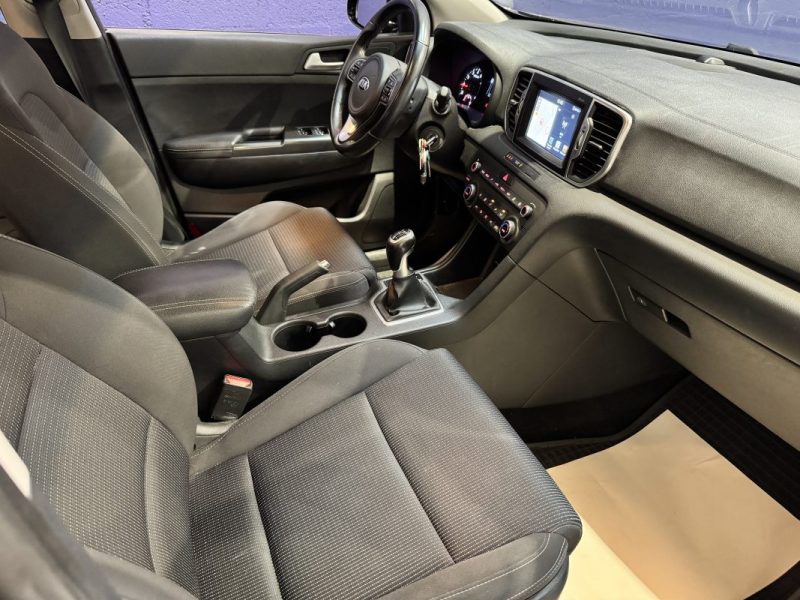 KIA SPORTAGE 1.6 GDI 132CH ISG ACTIVE 4X2 - SUIVI COMPLET KIA / CARPLAY - CAMERA