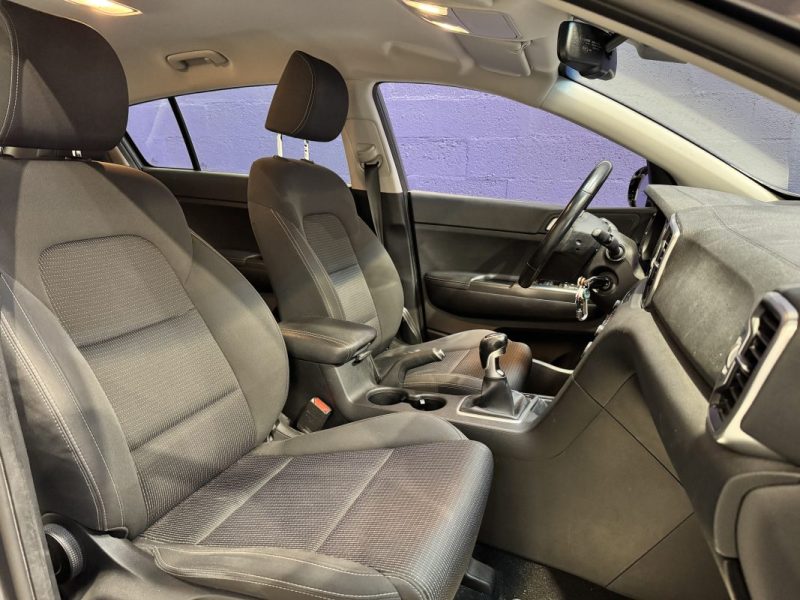 KIA SPORTAGE 1.6 GDI 132CH ISG ACTIVE 4X2 - SUIVI COMPLET KIA / CARPLAY - CAMERA