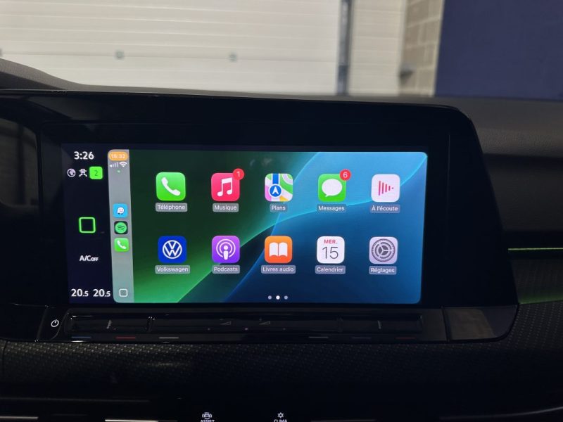 VOLKSWAGEN GOLF 8 1.5 TSI 130ch R-LINE - CAMERA 