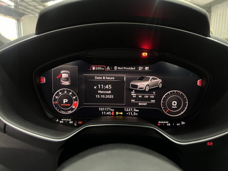 AUDI TTS COUPE 2.0 TFSI 310CH QUATTRO S TRONIC 6 2017