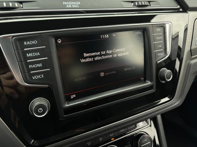 Volkswagen Touran 1.6 TDI 110ch Trendline 👨‍👩‍👧‍👦 7 places / CarPlay 🍏 / Reprise 🔄 Garantie ✅