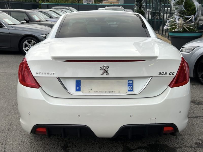PEUGEOT 308 CC CABRIOLET PHASE 2 FELINE 2.0 HDI 163 BOITE AUTO CUIR GPS CRIT AIR 2 - Garantie 1 an