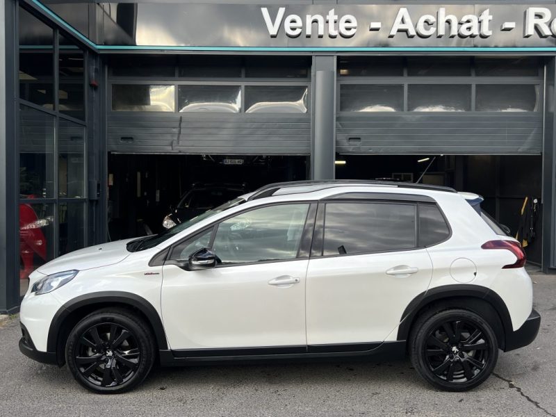 PEUGEOT 2008 (2) FELINE 1.2 110 1ERE MAIN BOITE AUTO CUIR ATTELAGE APPLE & ANDROID - GARANTIE 1 AN