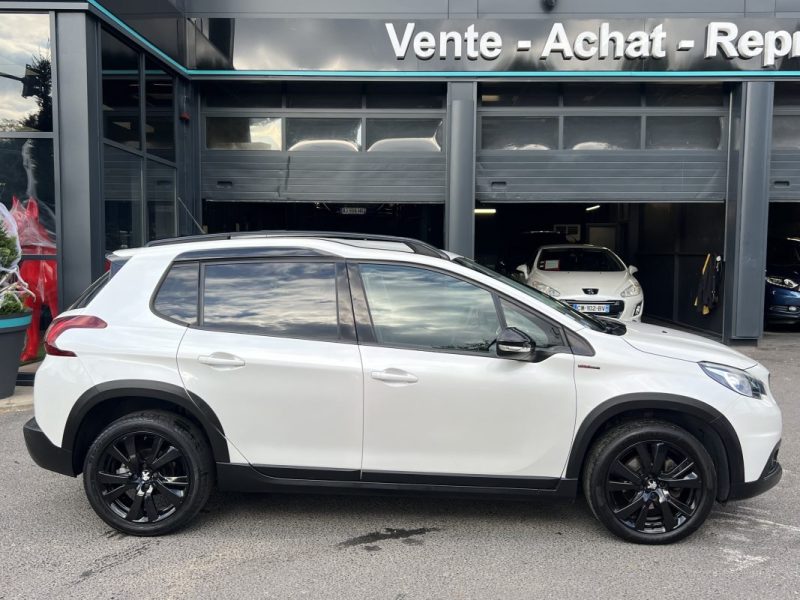 PEUGEOT 2008 (2) FELINE 1.2 110 1ERE MAIN BOITE AUTO CUIR ATTELAGE APPLE & ANDROID - GARANTIE 1 AN