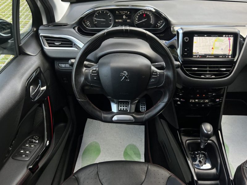PEUGEOT 2008 (2) FELINE 1.2 110 1ERE MAIN BOITE AUTO CUIR ATTELAGE APPLE & ANDROID - GARANTIE 1 AN
