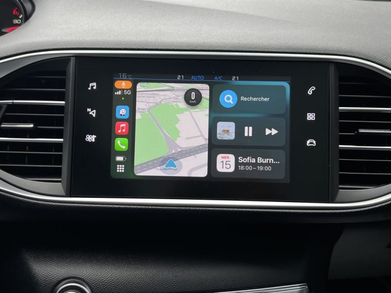 PEUGEOT 308 II PHASE 2 TECH EDITION 1.2 130 Cv BOITE AUTO 12 200 Kms APPLE & ANDROID - GARANTIE 1 AN