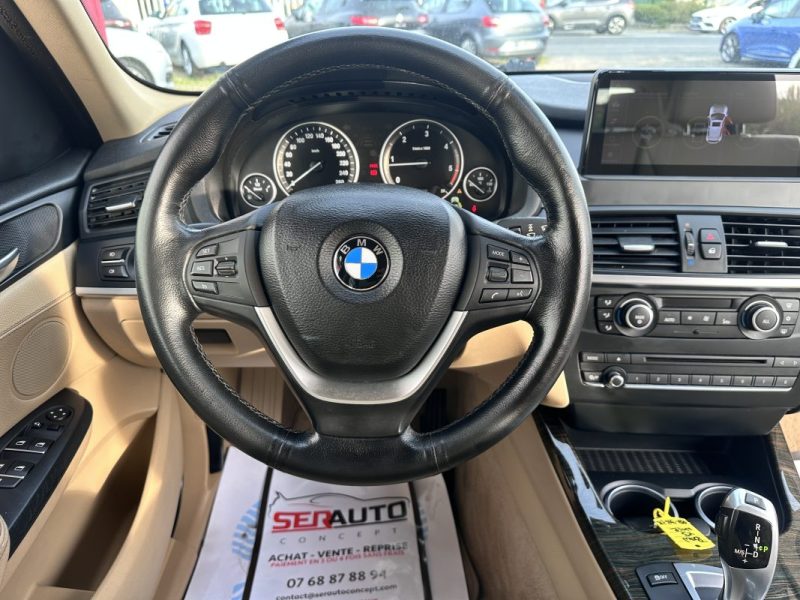 BMW X3 XDRIVE20D 184CH PACK LUXE  