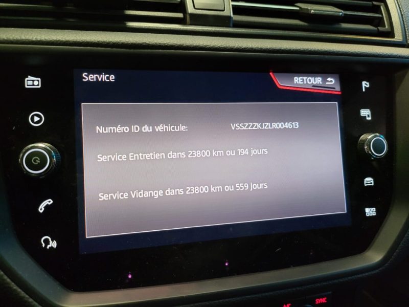 SEAT IBIZA 1.0 EcoTSI 115cv FR / APPLE CARPLAY / SIEGES CHAUFFANTS / VIRTAUL COCKPIT