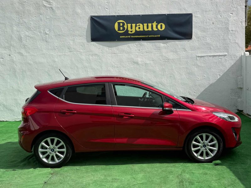 FORD FIESTA  1.0I - 12V TURBO 100 CH ECOBOOST GARANTIE 12 MOIS  2017