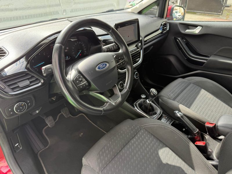FORD FIESTA  1.0I - 12V TURBO 100 CH ECOBOOST GARANTIE 12 MOIS  2017