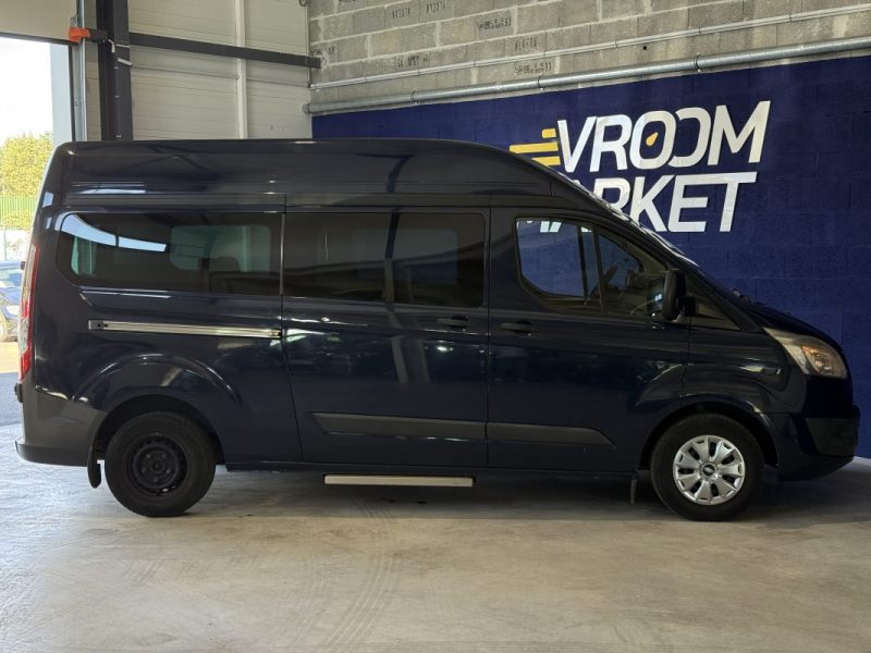 Ford Transit Custom Minibus 2.2 TDCi 100cv - 8 Places / 4 Fauteuils handicapés 