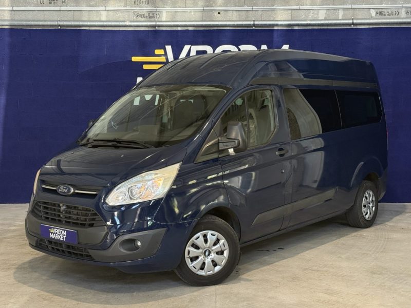 Ford Transit Custom Minibus 2.2 TDCi 100cv - 8 Places / 4 Fauteuils handicapés 