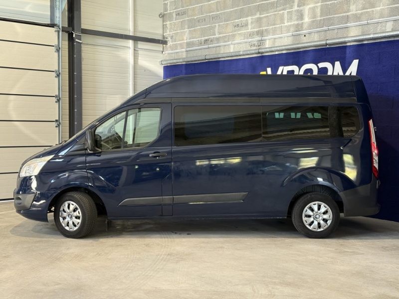 Ford Transit Custom Minibus 2.2 TDCi 100cv - 8 Places / 4 Fauteuils handicapés 
