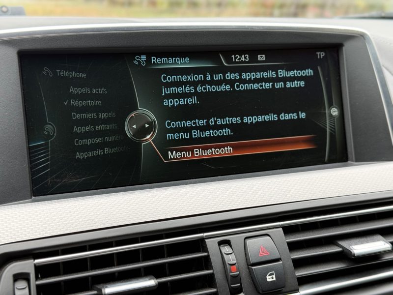 B.M.W. SERIE 6 (F06) GRAN COUPÉ 640 XDRIVE 3.0 D DPF 24V 313 CV BOÎTE AUTO 2013