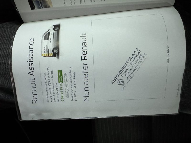 RENAULT SCENIC 1.7 BLUE DCI 120CH INTENS EDC 2019 TTC