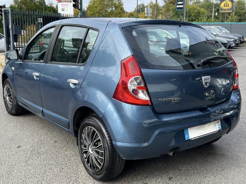 DACIA SANDERO GPL / ESSENCE 1.2 MPi 72 Cv PREMIERE MAIN / CLIMATISATION 34 900 kms - GARANTIE 1 AN