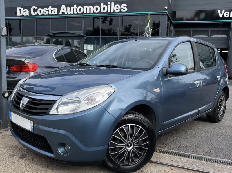 DACIA SANDERO GPL / ESSENCE 1.2 MPi 72 Cv PREMIERE MAIN / CLIMATISATION 34 900 kms - GARANTIE 1 AN