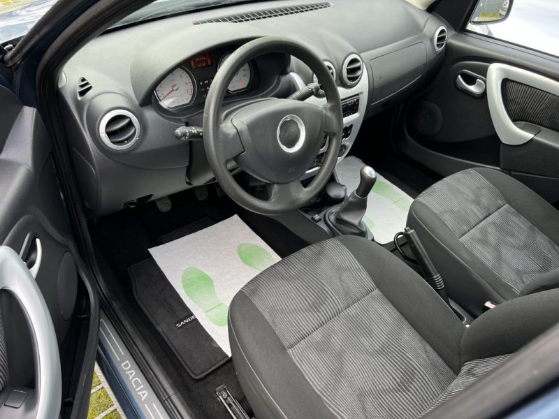 DACIA SANDERO GPL / ESSENCE 1.2 MPi 72 Cv PREMIERE MAIN / CLIMATISATION 34 900 kms - GARANTIE 1 AN