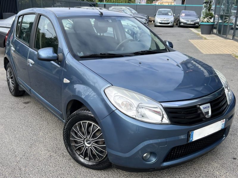 DACIA SANDERO GPL / ESSENCE 1.2 MPi 72 Cv PREMIERE MAIN / CLIMATISATION 34 900 kms - GARANTIE 1 AN