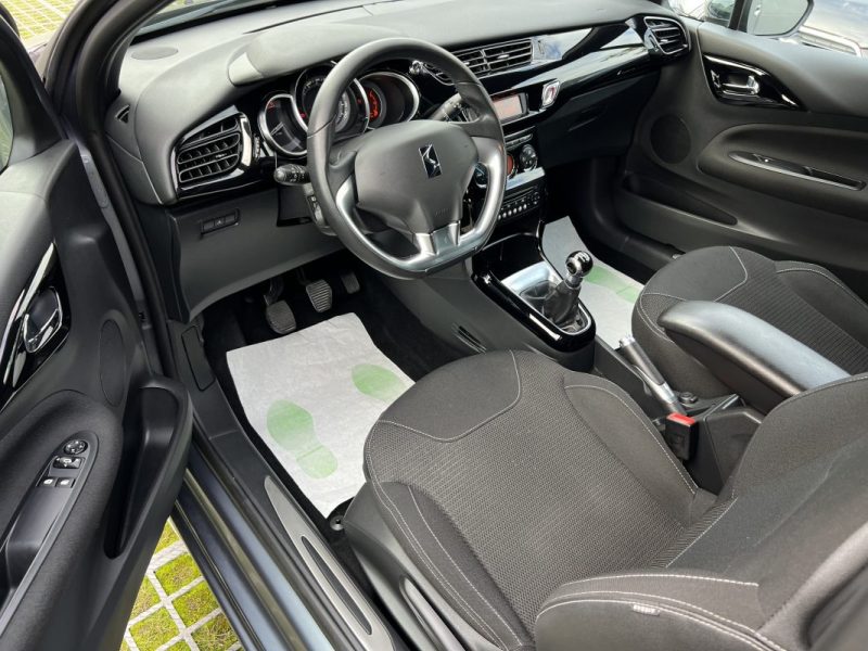 CITROEN DS3 SO CHIC 1.6 HDI 92 Cv CRIT AIR 2 - Garantie 1an