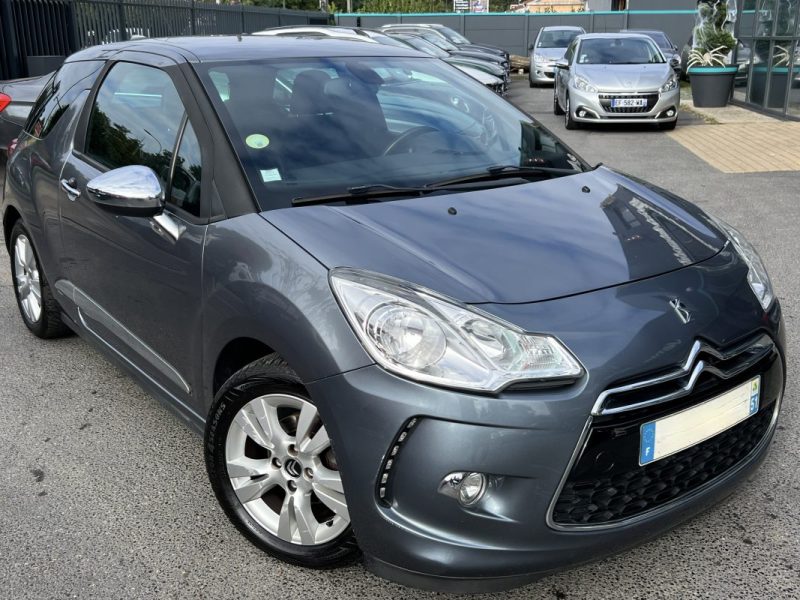 CITROEN DS3 SO CHIC 1.6 HDI 92 Cv CRIT AIR 2 - Garantie 1an