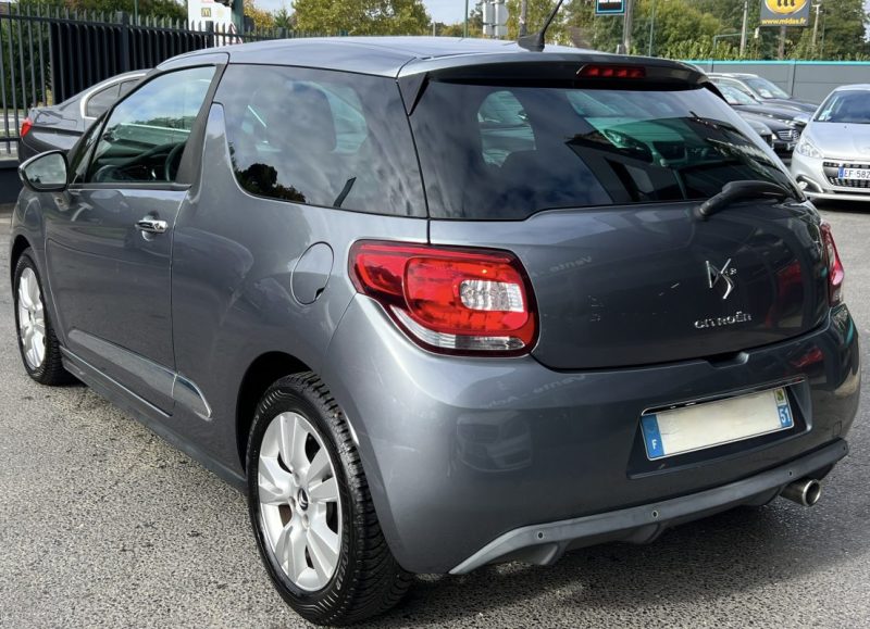 CITROEN DS3 SO CHIC 1.6 HDI 92 Cv CRIT AIR 2 - Garantie 1an