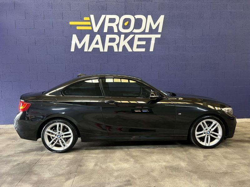 BMW SERIE 2 COUPE 218D 150CH - BVA - PACK M INTER + EXTER - ALCANTARA  - GPS - SUIVI FACTURE  -