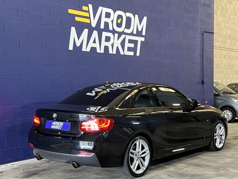 BMW SERIE 2 COUPE 218D 150CH - BVA - PACK M INTER + EXTER - ALCANTARA  - GPS - SUIVI FACTURE  -