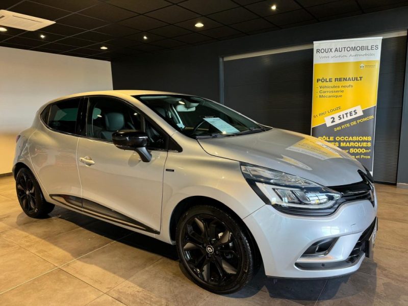 RENAULT CLIO TCE 120 STEEL ENERGY / ATTELAGE / CAMERA / RADAR AV + AR / FEUX LED /  2017