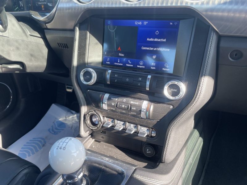 FORD MUSTANG VI (2) FASTBACK 5.0 V8 BULLITT – 460CH – GARANTIE - MALUS PAYEE