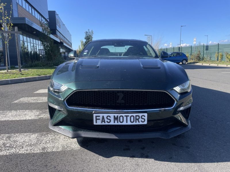 FORD MUSTANG VI (2) FASTBACK 5.0 V8 BULLITT – 460CH – GARANTIE - MALUS PAYEE