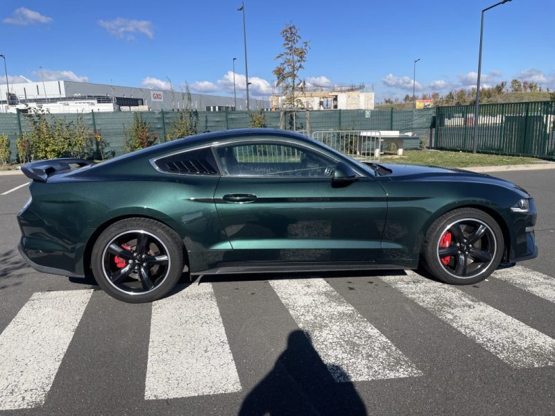 FORD MUSTANG VI (2) FASTBACK 5.0 V8 BULLITT – 460CH – GARANTIE - MALUS PAYEE