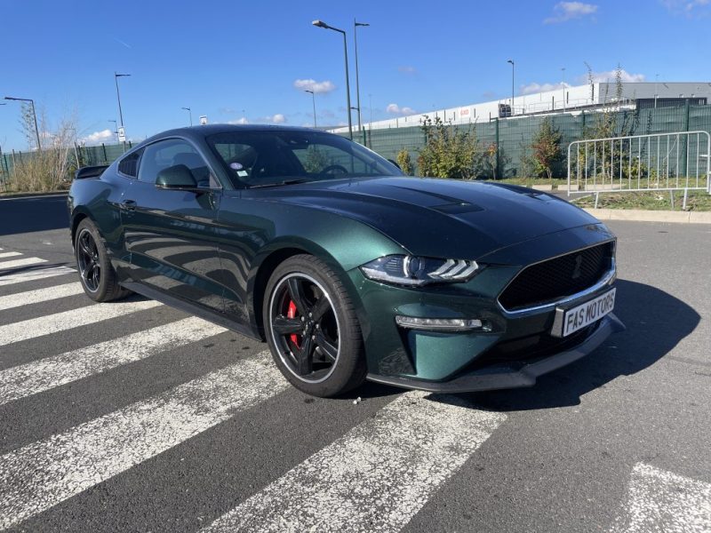 FORD MUSTANG VI (2) FASTBACK 5.0 V8 BULLITT – 460CH – GARANTIE - MALUS PAYEE