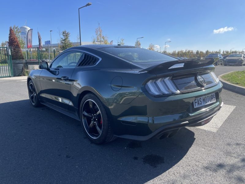 FORD MUSTANG VI (2) FASTBACK 5.0 V8 BULLITT – 460CH – GARANTIE - MALUS PAYEE