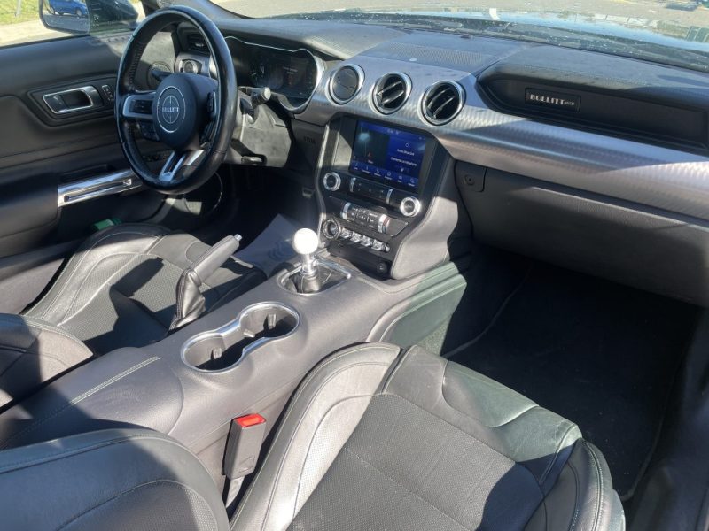 FORD MUSTANG VI (2) FASTBACK 5.0 V8 BULLITT – 460CH – GARANTIE - MALUS PAYEE