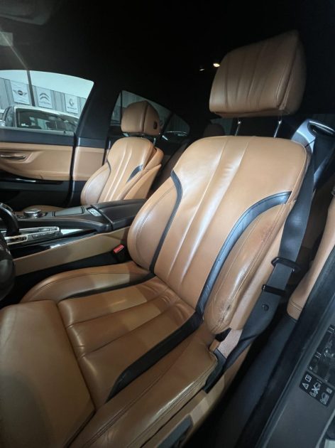 BMW Série 6 Gran Coupé 640d LCI xDrive | Individual | Frozen Bronze | Cuir Cognac | H&K