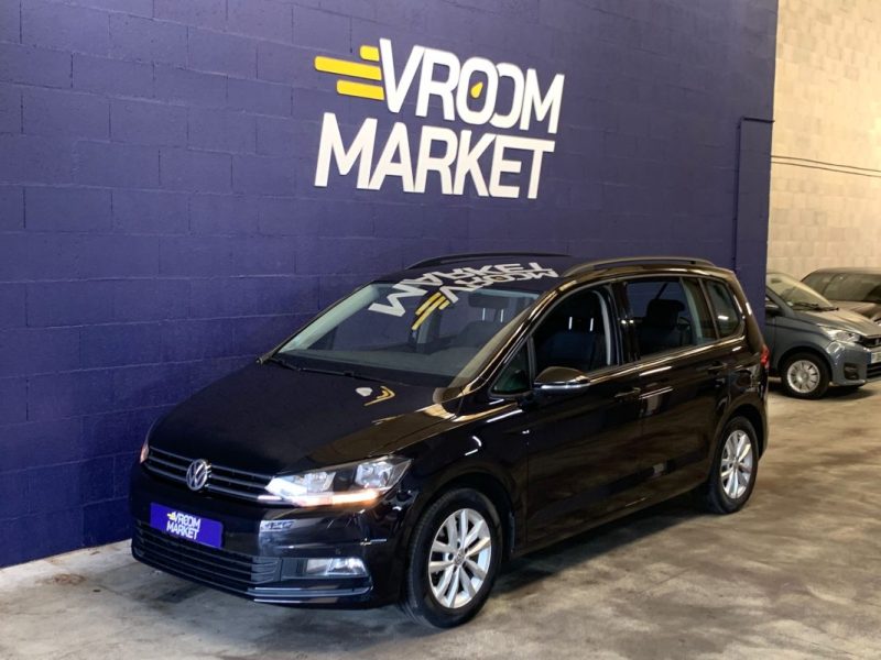 VOLKSWAGEN TOURAN 1.6 TDI 110CV 7 PLACES CONFORT LINE - DISTRIBUTION OK ET ENTRETIEN A JOUR  