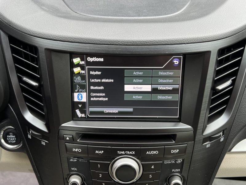 SUBARU OUTBACK 2.0 D 150 4WD 1ERE MAIN BOITE AUTO CUIR ToitOuvrant GPS CAMERA CritAir2 - Garantie1an