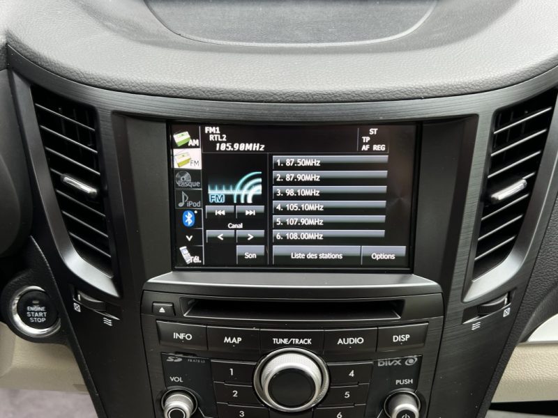 SUBARU OUTBACK 2.0 D 150 4WD 1ERE MAIN BOITE AUTO CUIR ToitOuvrant GPS CAMERA CritAir2 - Garantie1an