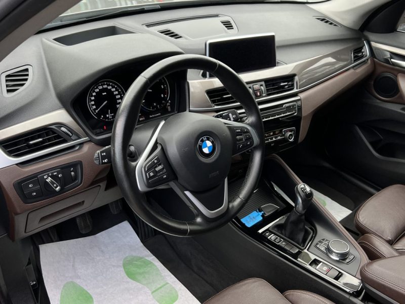 BMW X1 F48 X-LINE 18D SDRIVE 2.0 150 INTERIEUR CUIR TOIT OUVRANT PANORAMIQUE CAMERA - Garantie 1 an
