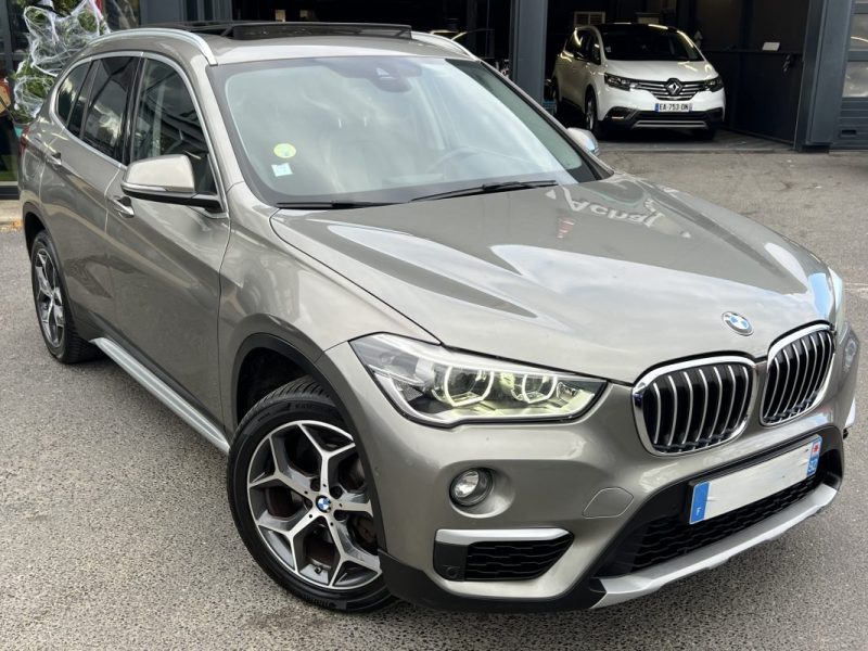 BMW X1 F48 X-LINE 18D SDRIVE 2.0 150 INTERIEUR CUIR TOIT OUVRANT PANORAMIQUE CAMERA - Garantie 1 an
