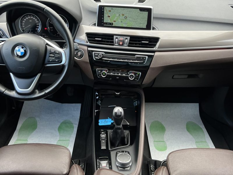 BMW X1 F48 X-LINE 18D SDRIVE 2.0 150 INTERIEUR CUIR TOIT OUVRANT PANORAMIQUE CAMERA - Garantie 1 an
