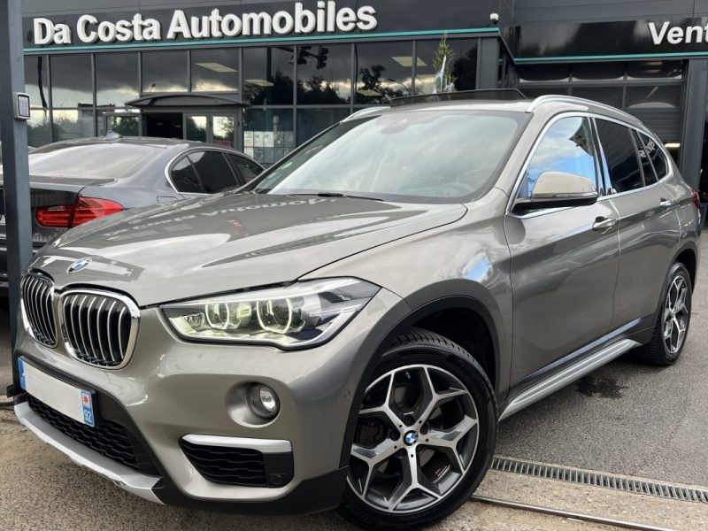 BMW X1 F48 X-LINE 18D SDRIVE 2.0 150 INTERIEUR CUIR TOIT OUVRANT PANORAMIQUE CAMERA - Garantie 1 an