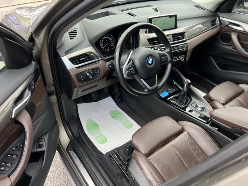 BMW X1 F48 X-LINE 18D SDRIVE 2.0 150 INTERIEUR CUIR TOIT OUVRANT PANORAMIQUE CAMERA - Garantie 1 an