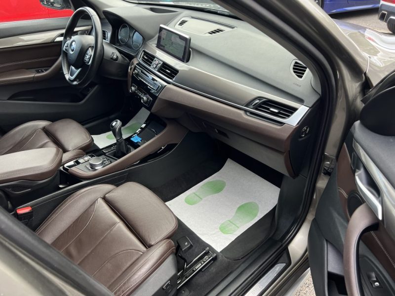 BMW X1 F48 X-LINE 18D SDRIVE 2.0 150 INTERIEUR CUIR TOIT OUVRANT PANORAMIQUE CAMERA - Garantie 1 an
