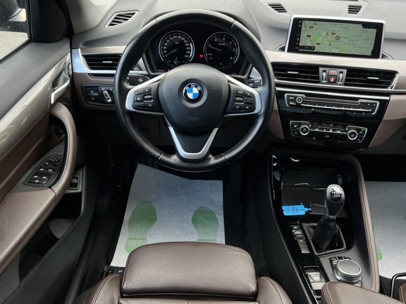 BMW X1 F48 X-LINE 18D SDRIVE 2.0 150 INTERIEUR CUIR TOIT OUVRANT PANORAMIQUE CAMERA - Garantie 1 an