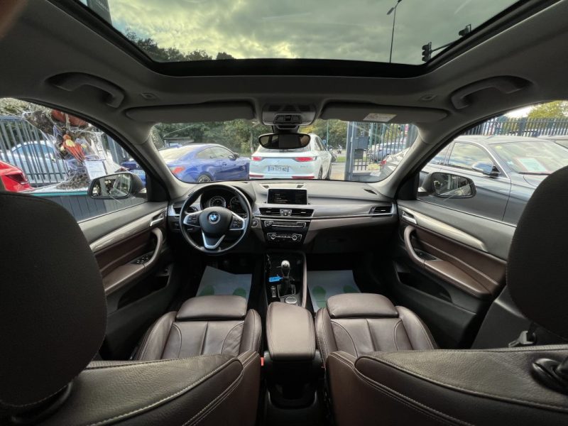 BMW X1 F48 X-LINE 18D SDRIVE 2.0 150 INTERIEUR CUIR TOIT OUVRANT PANORAMIQUE CAMERA - Garantie 1 an