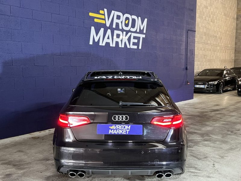  AUDI S3 SPORTBACK 2.0 TFSI 300CH - QUATTRO  BVA - BLACK PANTHERE - GPS - 111000KM -   